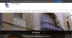 Desktop Screenshot of elcentregracia.cat